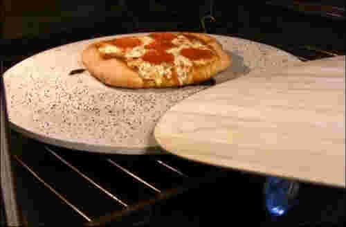 stoneware pizza stone oven