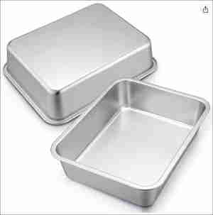 Baking dish stainless steel