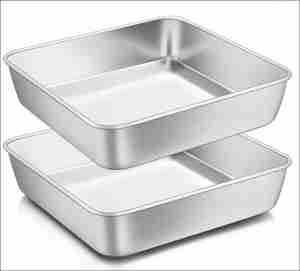 Baking dish stainless steel