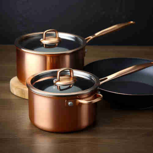 hard anodized copper cookware 