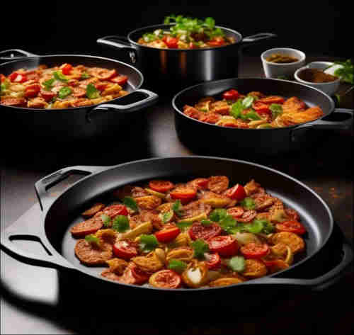 hard anodized frying pans