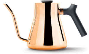 Copper tea kettle