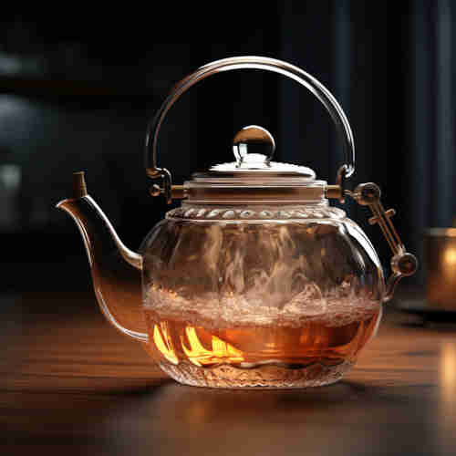 Glass kettle