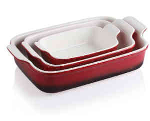 ceramic baking dish set