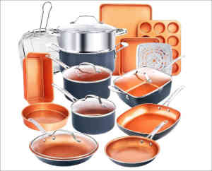 copper cooking set 