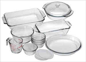 glass baking set