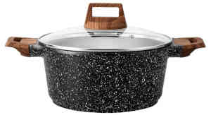 granite casserole pot 