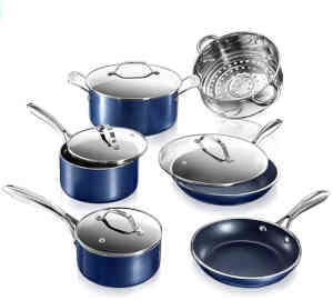 granite non stick cookware set