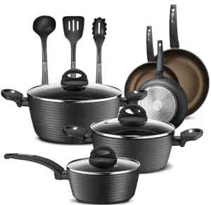 hard anodized AL cookware set