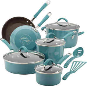 porcelain non stick cookware set