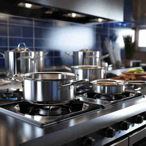 stainless steel cookware set