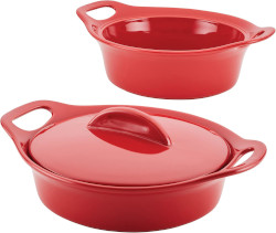 Ceramic casserole solid gaze