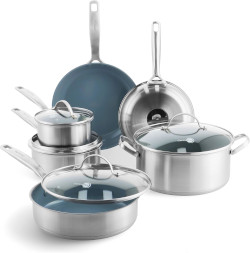 Stainless Steel Non Stick Cookware Set